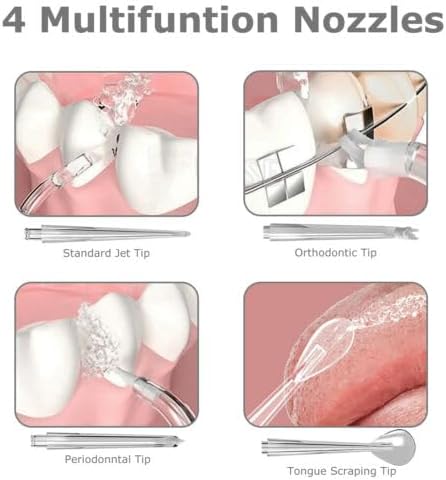 Portable Oral Irrigator Water Flosser