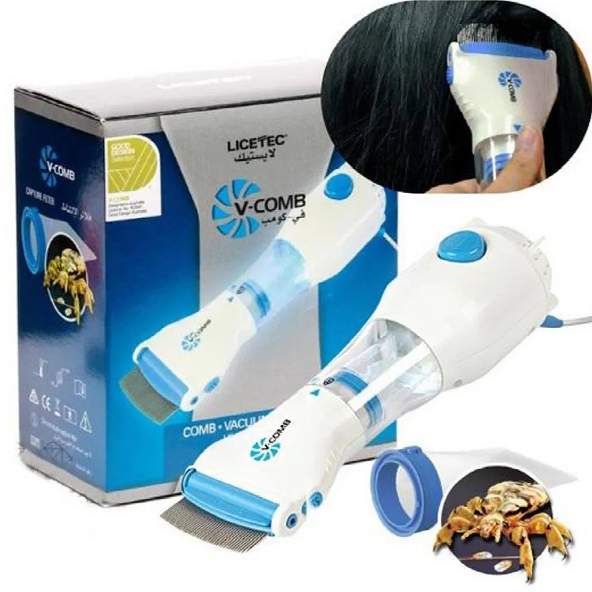Electric Lice Removal Comb