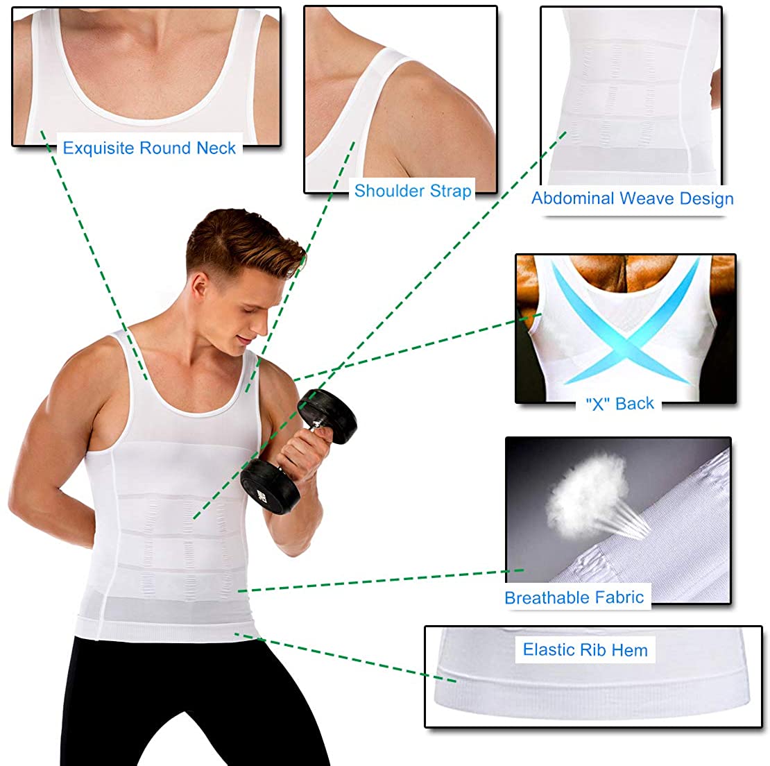 Slim Vest Body Shaper for Men