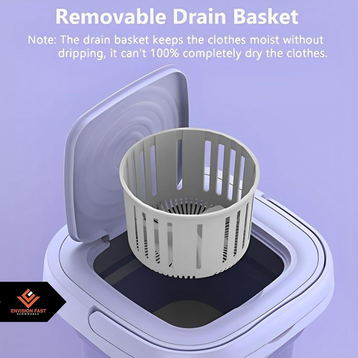 Portable Mini Washing Machine for Baby Clothes