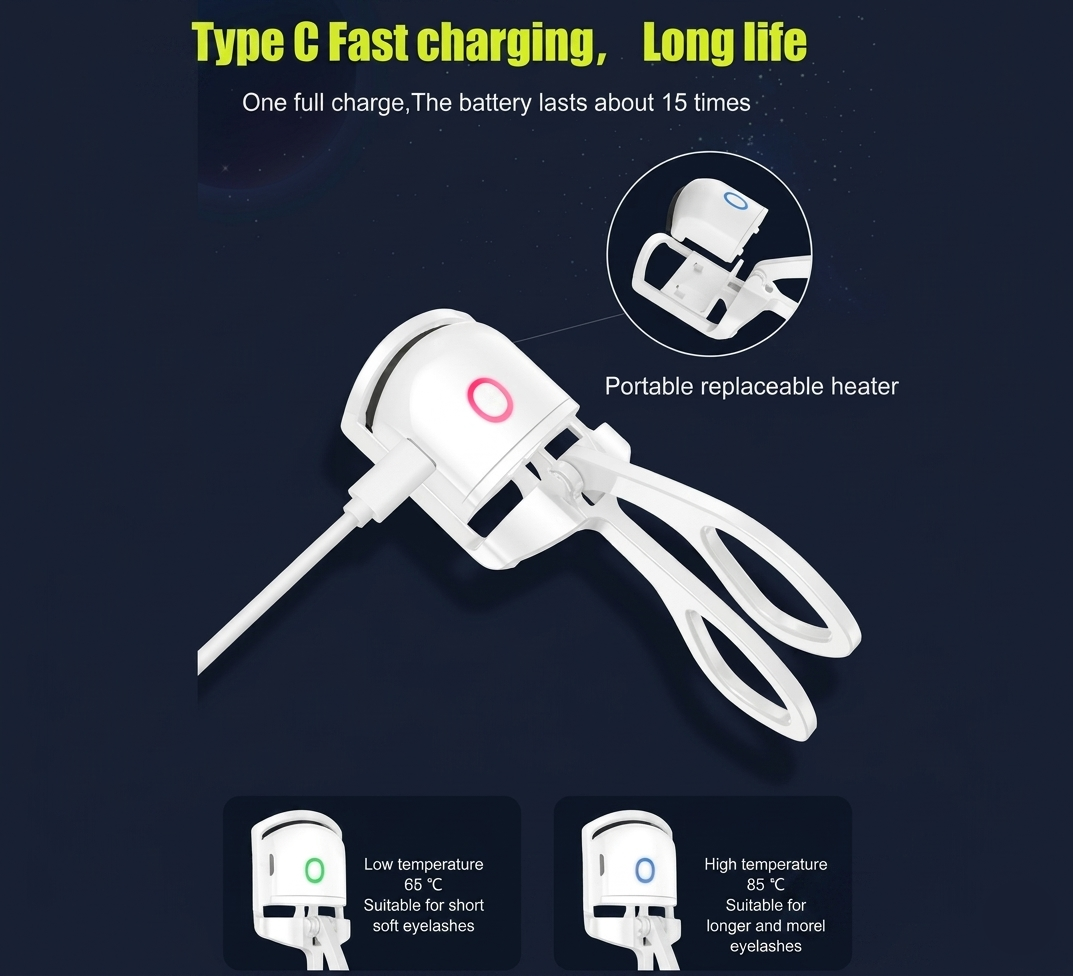 Heated Electric Eyelash Curler