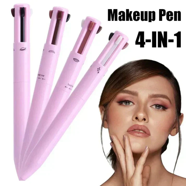 4 in 1 Makeup Pen - Waterproof & Long Lasting