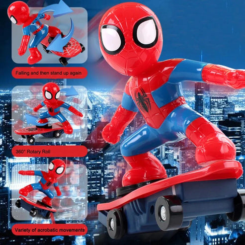 Electrifying Stunt Skateboard Toy