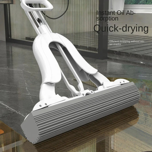 Hand-Washable Self-Wringing Mop