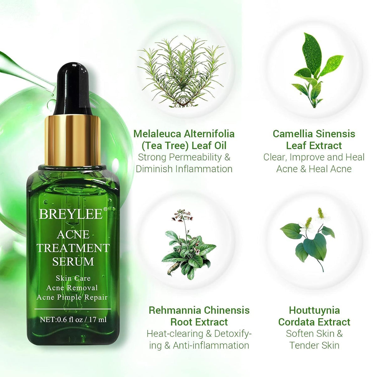 BREYLEE Tea Tree Blemish Serum
