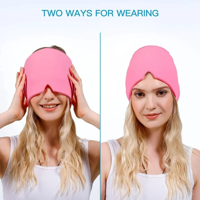 Reusable Cooling Ice Head Cap
