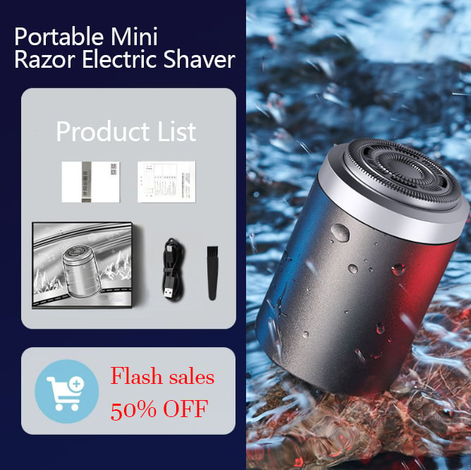 Mini Portable Electric Shaver