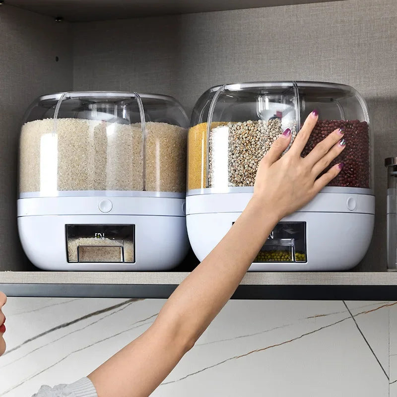 Rotating Grain & Rice Dispenser