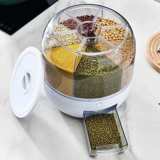 Rotating Grain & Rice Dispenser