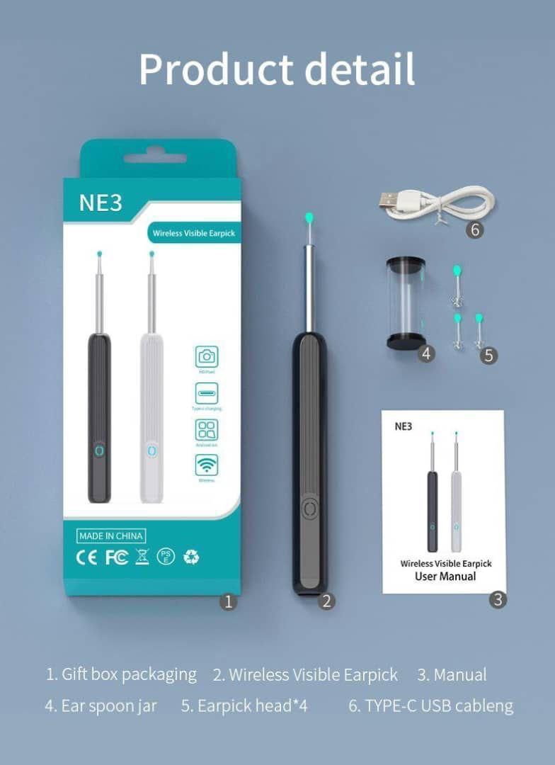 Visual Ear Cleaning Kit with HD Camera