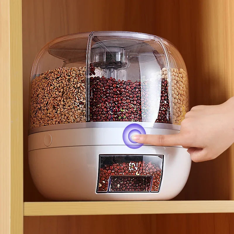 Rotating Grain & Rice Dispenser
