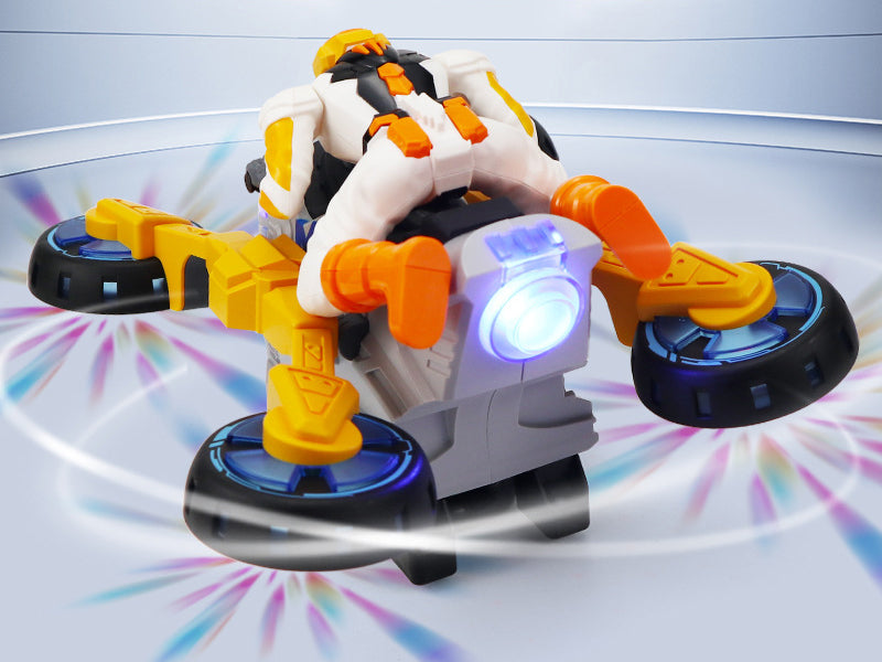 360° Rotating Stunt Motorcycle Toy