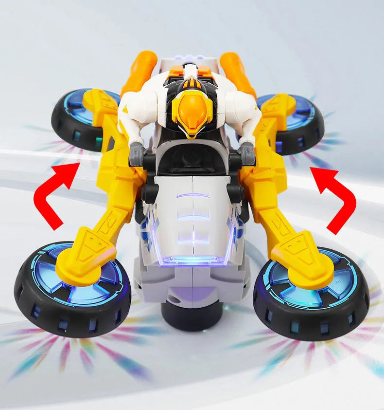 360° Rotating Stunt Motorcycle Toy (Style 2)