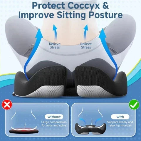 ArRaha Ergonomic Support Cushion