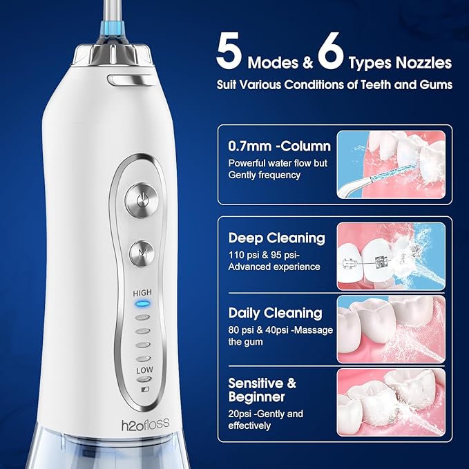 H2O Oral Irrigator Water Flosser