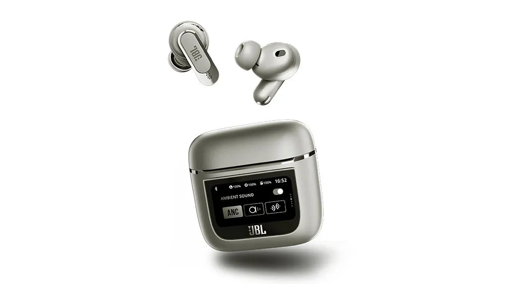 True Wireless Earbuds with Smart Touchscreen Case